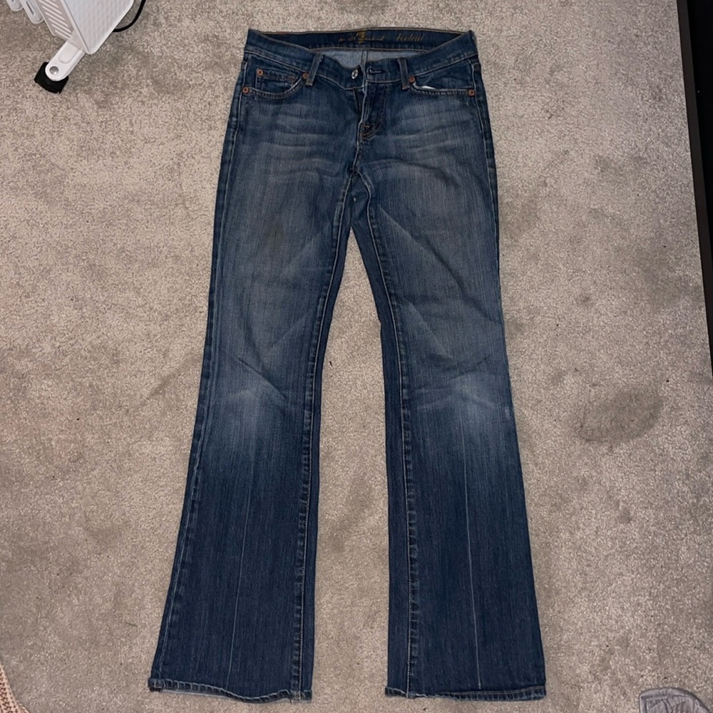 7 for all mankind bootcut jeans size 26